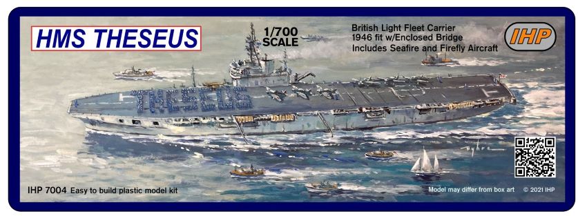 IHP 1/700 HMS Theseus 1946 Box Top Art